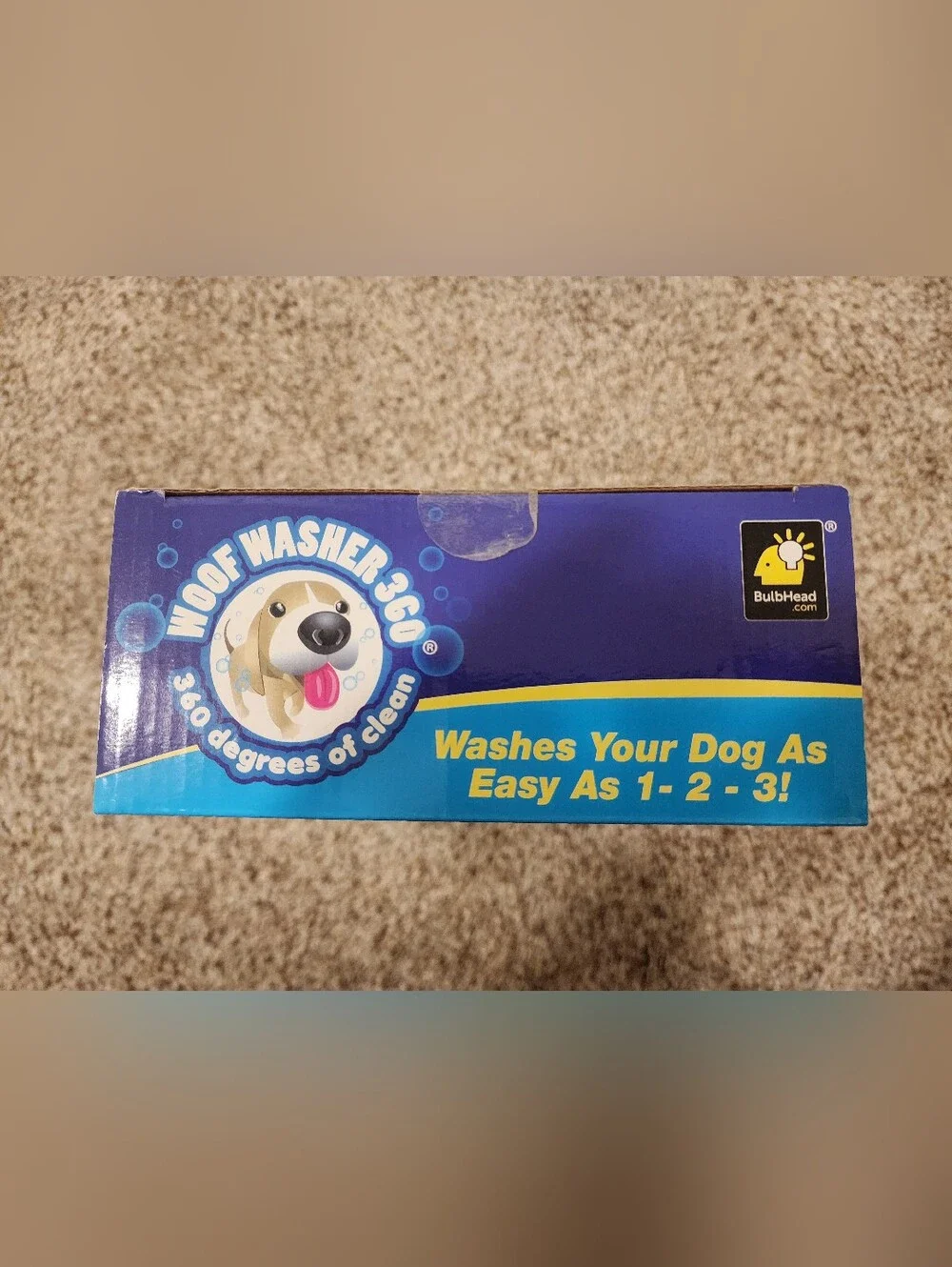 Pet Dog Bathing Ring Sprinkler - Blue